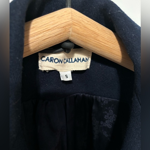 Caron Callahan Navy Vest, size S - Picture 3 of 5